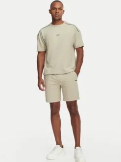 HUGO Szorty sportowe Noah 50566165 Beżowy Regular Fit
