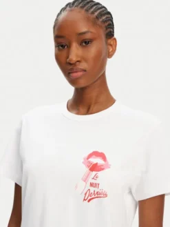 HUGO T-Shirt Destrel_2 50544897 Biały Relaxed Fit