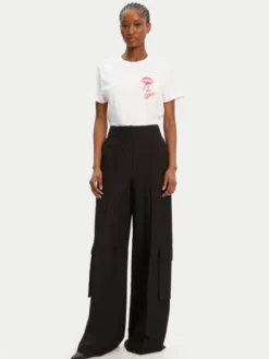 HUGO T-Shirt Destrel_2 50544897 Biały Relaxed Fit