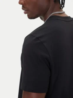 HUGO T-Shirt Didug 50548557 Czarny Regular Fit