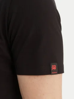 HUGO T-Shirt Dlix_RB 50559696 Czarny Regular Fit