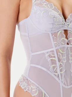 Hunkemöller Body 301936 Fioletowy