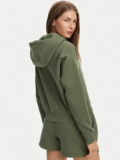 Hunter Bluza Liza HARW0044242 Khaki Cropped Fit