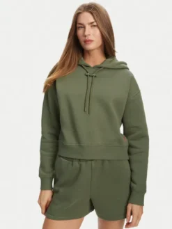 Hunter Bluza Liza HARW0044242 Khaki Cropped Fit