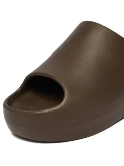 Hunter Klapki CEOWB-S55796 Brązowy ciemny