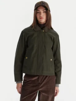 Hunter Kurtka przejściowa Leith HARW0065251 Zielony Oversize
