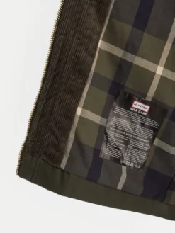 Hunter Kurtka przejściowa Leith HARW0065251 Zielony Oversize