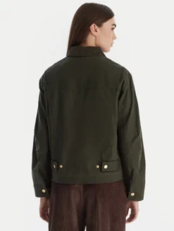 Hunter Kurtka przejściowa Leith HARW0065251 Zielony Oversize
