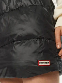 Hunter Spódnica mini HARW0035242 Czarny Regular Fit