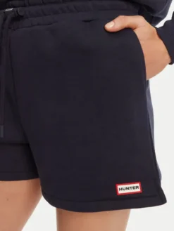 Hunter Szorty sportowe Lunan HARW0058251 Granatowy Regular Fit