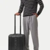 Hunter Walizka kabinowa CEO-HUNTER-S-001-08-BLACK Czarny