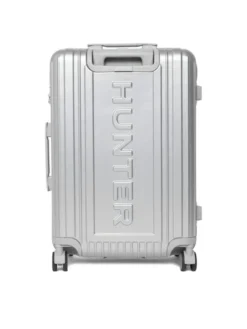 Hunter Walizka średnia CEO-HUNTER-M-002-08-SILVER Srebrny