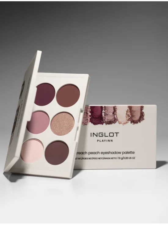 INGLOT Creach Peach Playinn Paleta cieni do powiek 03