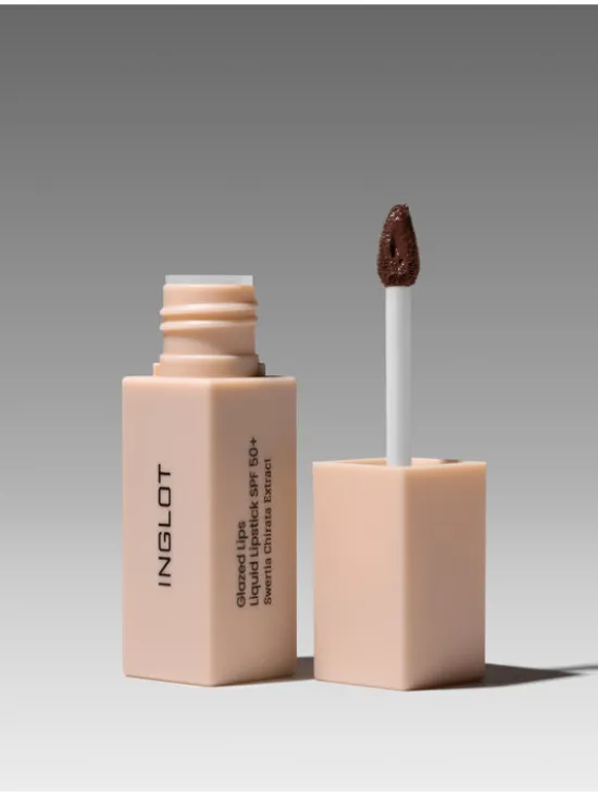 INGLOT Glazed Lips SPF 50+ Pomadka Cocoa Truffle 84