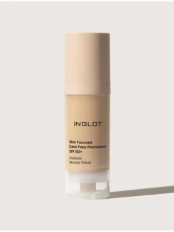 INGLOT SPF 50+ Skin Focused Pielęgnacyjny Podkład Medium Olive 308