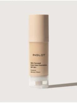 INGLOT SPF 50+ Skin Focused Pielęgnacyjny Podkład Yellow Beige 307