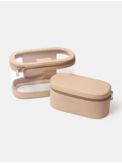 INGLOT Zestaw kosmetyczek Bag Set Beżowy