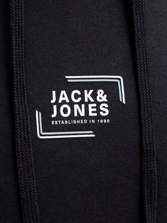 Jack & Jones Bluza Corp 12268422 Czarny Regular Fit