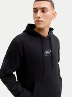 Jack & Jones Bluza Corp 12268422 Czarny Regular Fit