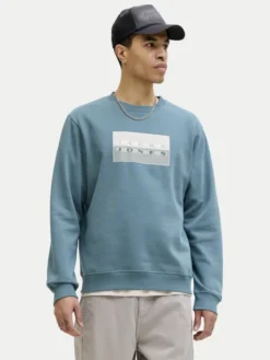 Jack & Jones Bluza Fusion 12289807 Niebieski Relaxed Fit