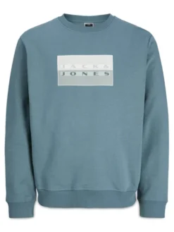 Jack & Jones Bluza Fusion 12289807 Niebieski Relaxed Fit