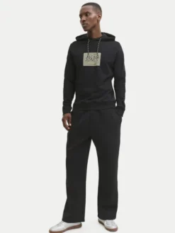 Jack & Jones Bluza Rain 12288098 Czarny Regular Fit