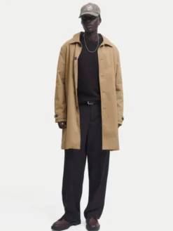 Jack & Jones Chinosy Bill 12293368 Czarny Wide Leg