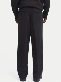 Jack & Jones Chinosy Bill 12293368 Czarny Wide Leg