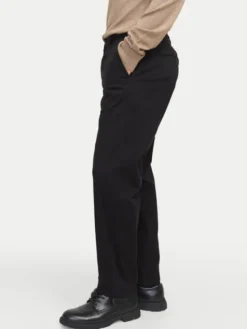 Jack & Jones Chinosy Kane 12268490 Czarny Regular Fit