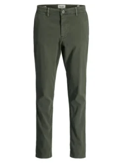 Jack & Jones Chinosy Marco Arthur 12260904 Szary Slim Fit