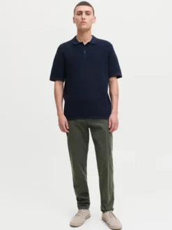 Jack & Jones Chinosy Marco Arthur 12260904 Szary Slim Fit