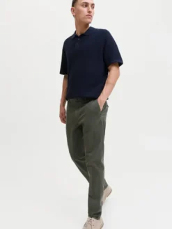 Jack & Jones Chinosy Marco Arthur 12260904 Szary Slim Fit