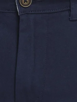 Jack & Jones Chinosy Marco 12174309 Granatowy Slim Fit