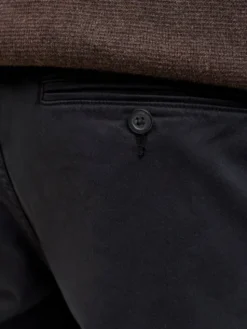 Jack & Jones Chinosy Stollie 12292970 Czarny Regular Fit