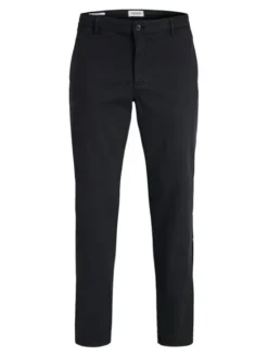 Jack & Jones Chinosy Stollie 12292970 Czarny Regular Fit