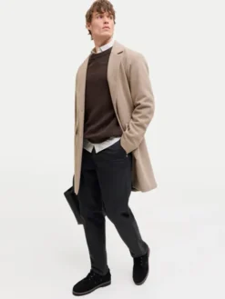 Jack & Jones Chinosy Stollie 12292970 Czarny Regular Fit
