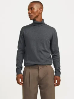 Jack & Jones Golf Basic 12258051 Szary Regular Fit