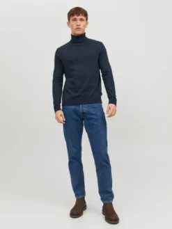 Jack & Jones Golf 12157417 Granatowy Regular Fit