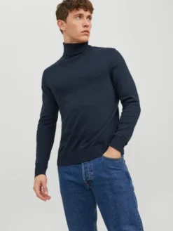 Jack & Jones Golf 12157417 Granatowy Regular Fit