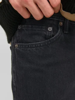 Jack & Jones Jeansy Alex 12236089 Czarny Baggy Fit