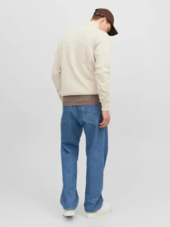 Jack & Jones Jeansy Alex 12236078 Niebieski Baggy Fit