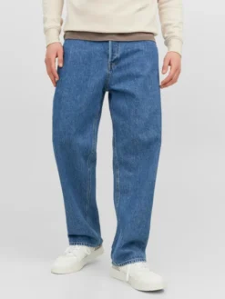 Jack & Jones Jeansy Alex 12236078 Niebieski Baggy Fit