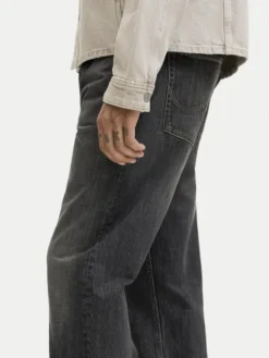 Jack & Jones Jeansy Chris 12294332 Czarny Loose Leg