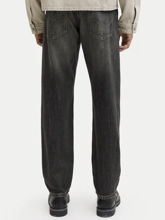 Jack & Jones Jeansy Chris 12294332 Czarny Loose Leg