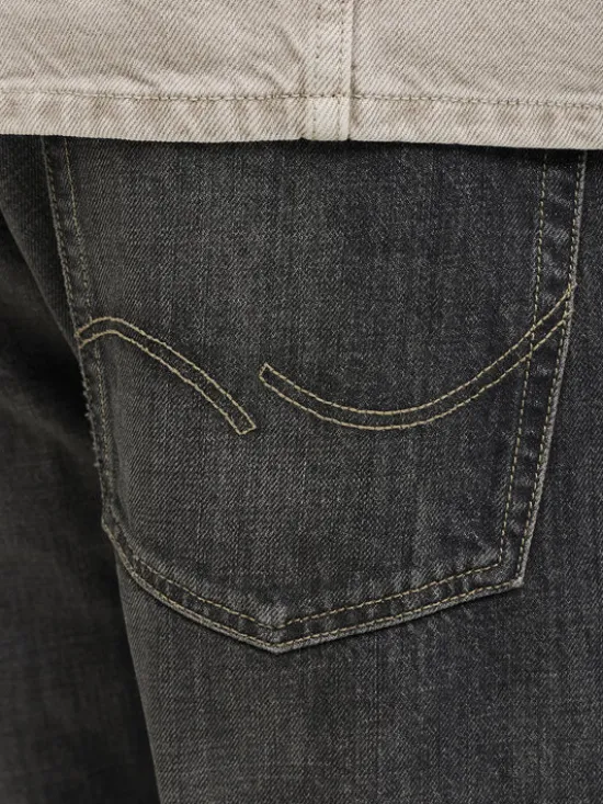 Jack & Jones Jeansy Chris 12294332 Czarny Loose Leg