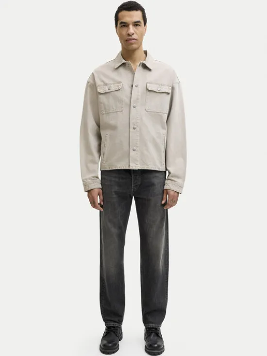 Jack & Jones Jeansy Chris 12294332 Czarny Loose Leg