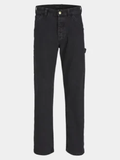 Jack & Jones Jeansy Eddie 12252802 Czarny Loose Fit