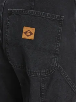 Jack & Jones Jeansy Eddie 12252802 Czarny Loose Fit