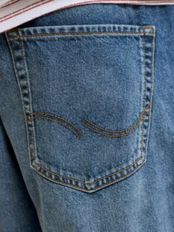 Jack & Jones Jeansy Eddie 12290185 Niebieski Baggy Fit