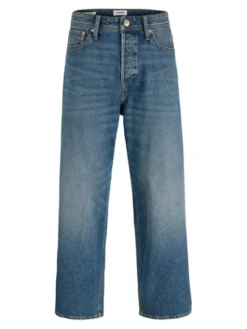 Jack & Jones Jeansy Eddie 12290185 Niebieski Baggy Fit